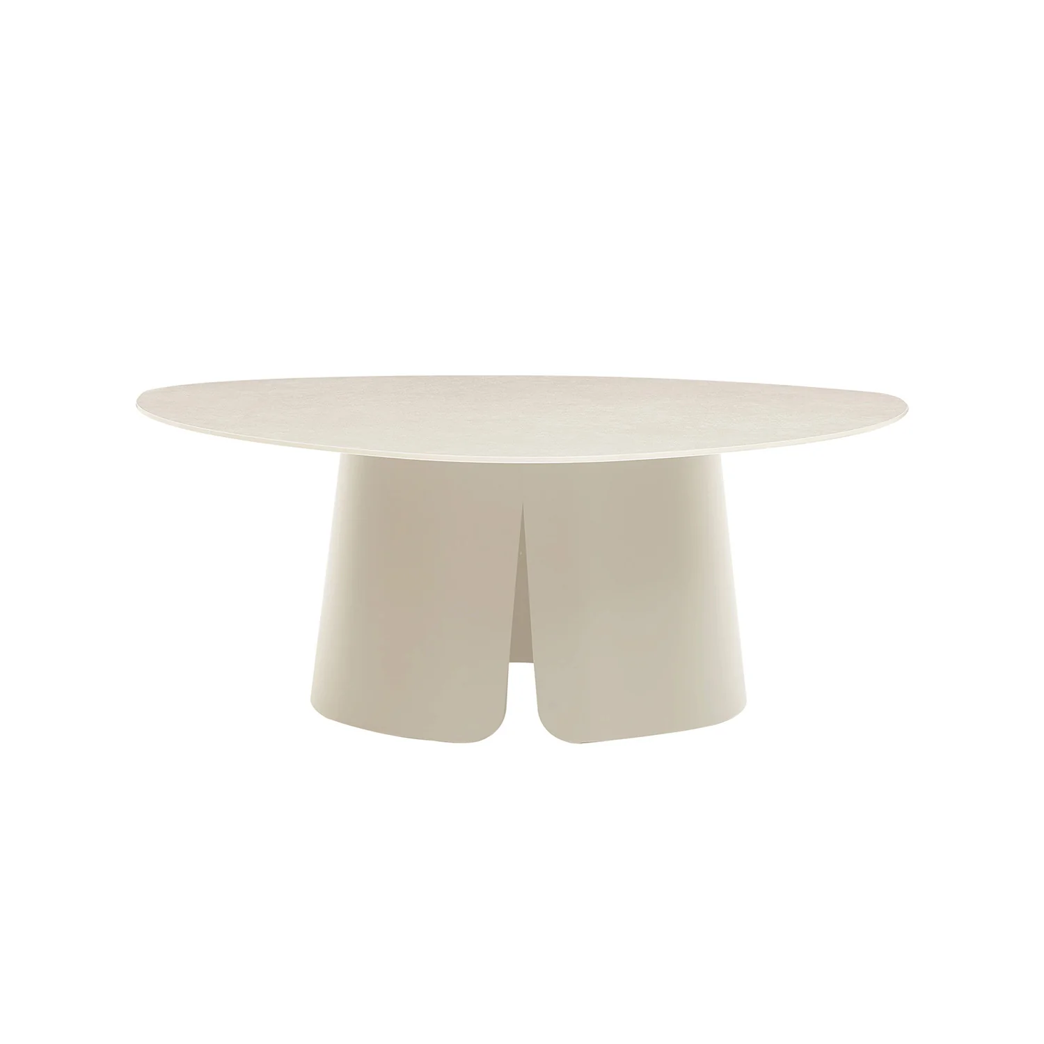Aberdeen Aluminium Outdoor Coffee Table 70 CM - Image 2