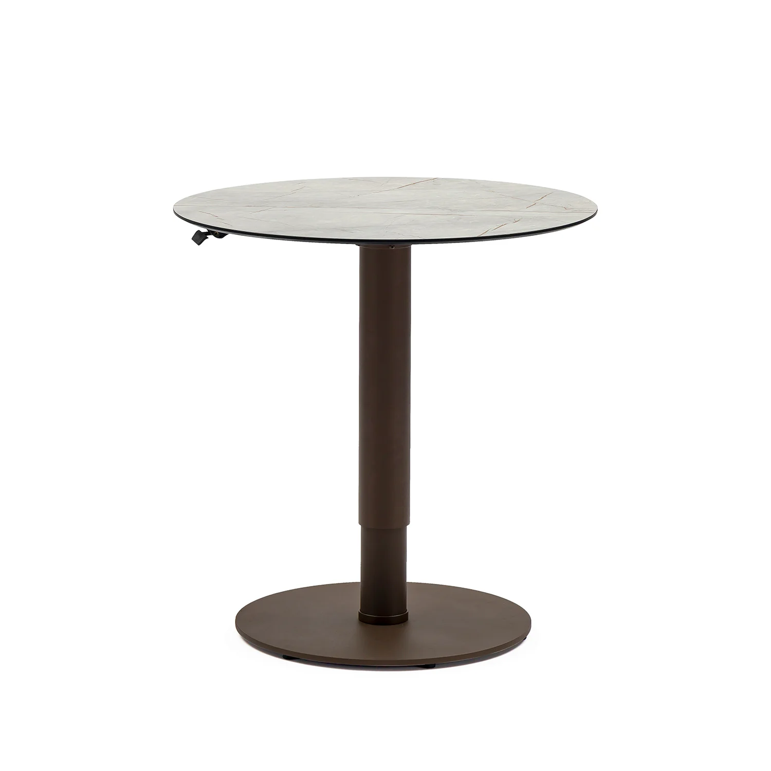 Adeline Aluminium Outdoor Round Pop up Table - Image 5