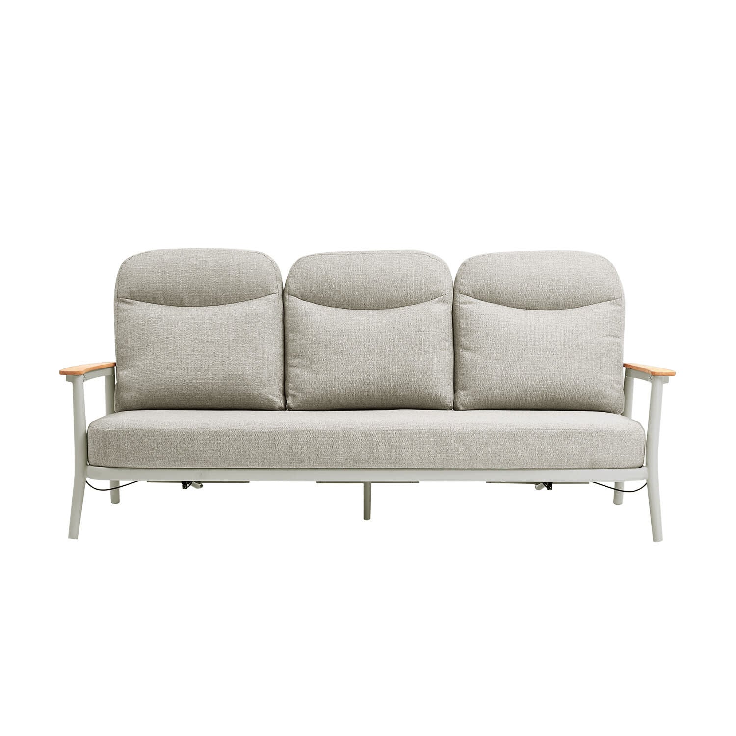 Anchorage Reclining 3 Seater Aluminium Outdoor Lounge - Image 3