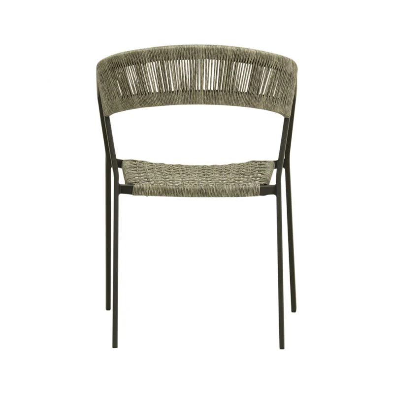Auto Wicker Outdoor Wicker Dining Chair - Image 3