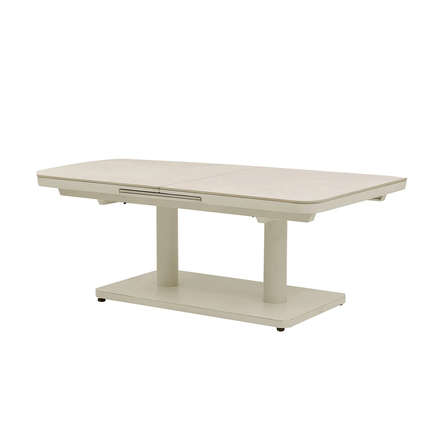Bendigo Aluminium Outdoor Pop Up Extension Coffee Table 140/180 cm - Image 10