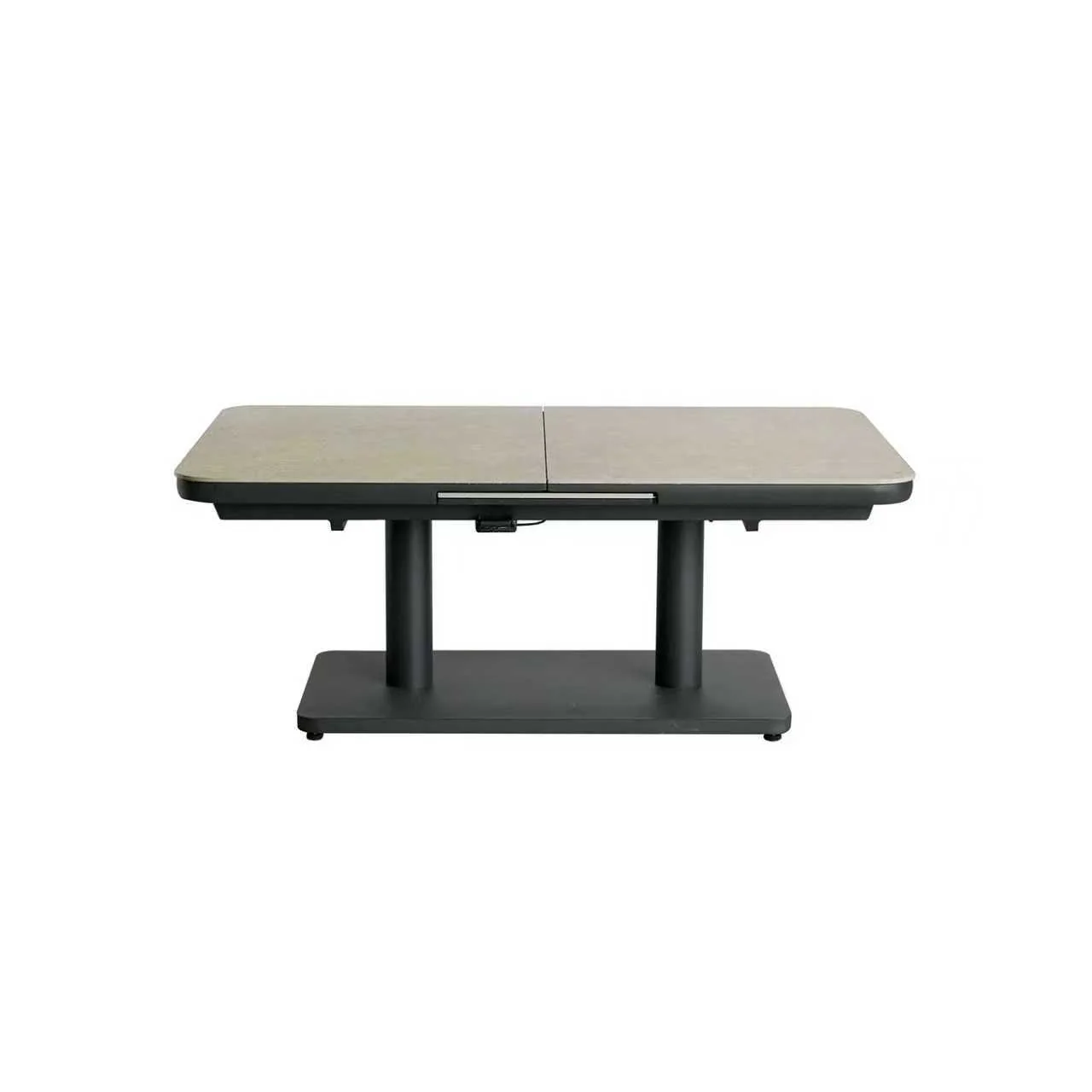 Bendigo Aluminium Outdoor Pop Up Extension Coffee Table 140/180 cm - Image 4