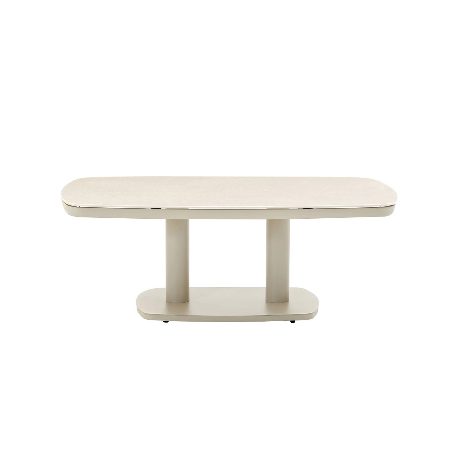 Bendigo Aluminium Outdoor Coffee Table 135 cm - Image 2