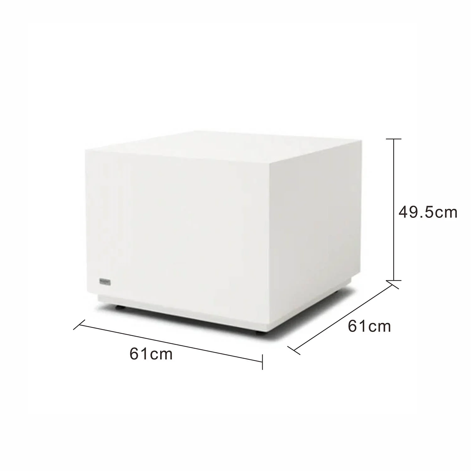 Blinde Cube 24 Outdoor Coffee Table - Image 7