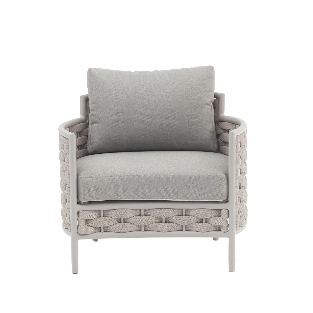 Boston Outdoor Rope Armchair - Image 3