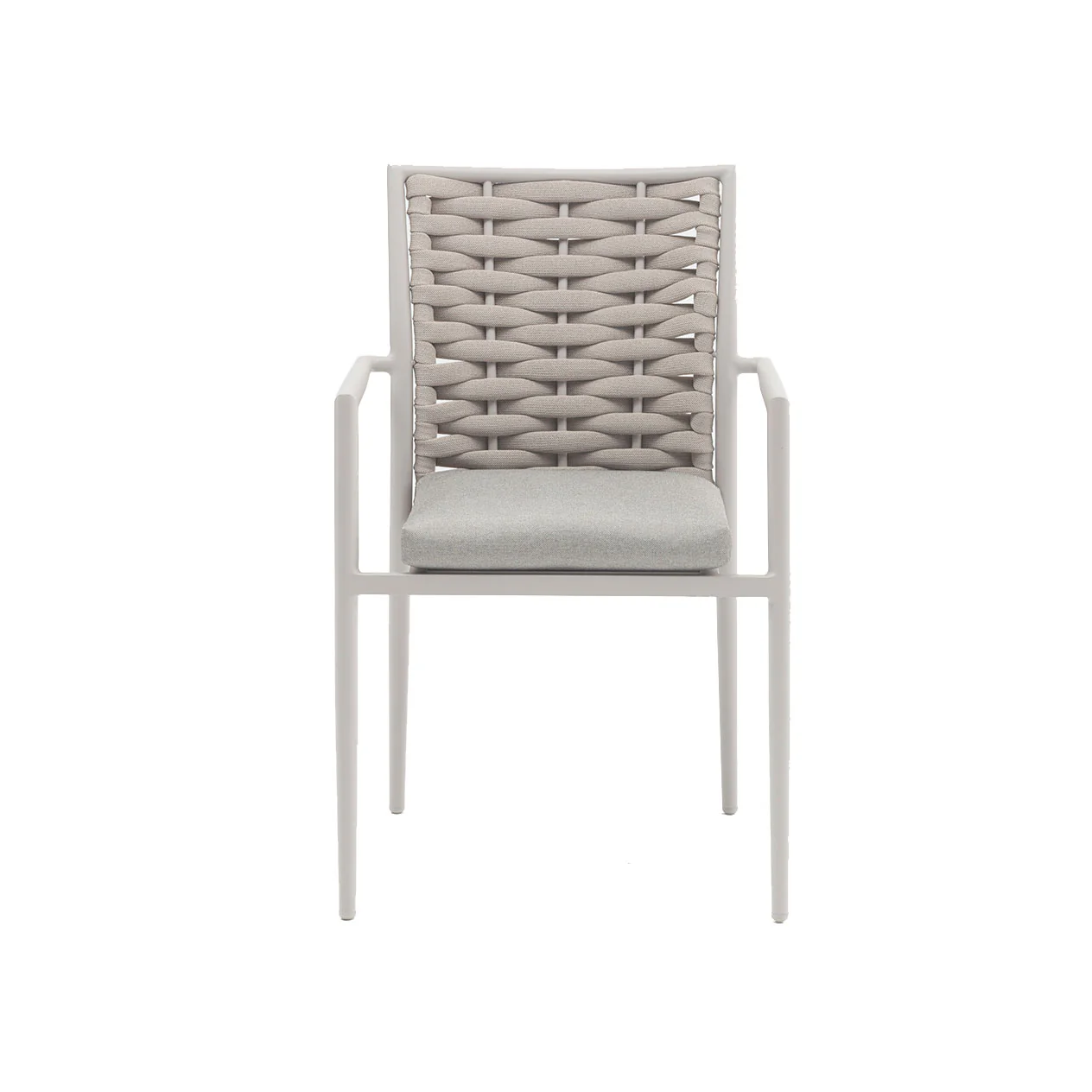 Boston Outdoor Rope Dining Chair - Image 3