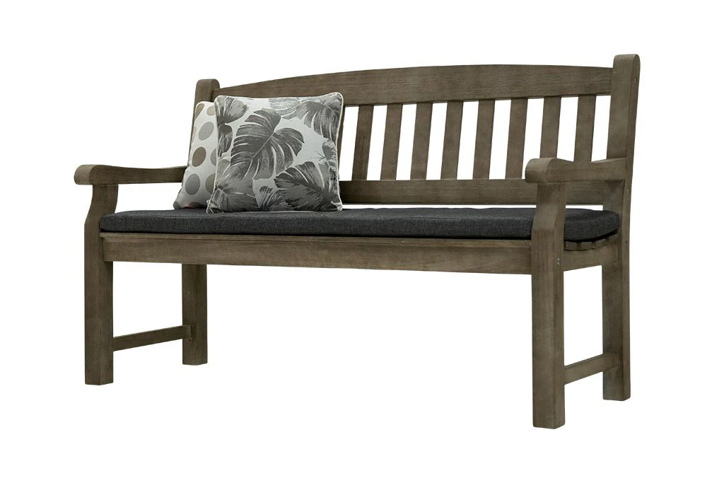 Brandon Outdoor Timber Bench 150 cm - Image 2