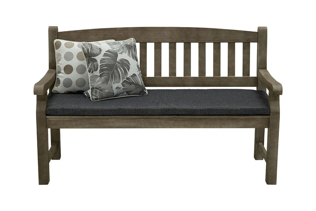 Brandon Outdoor Timber Bench 150 cm - Image 3