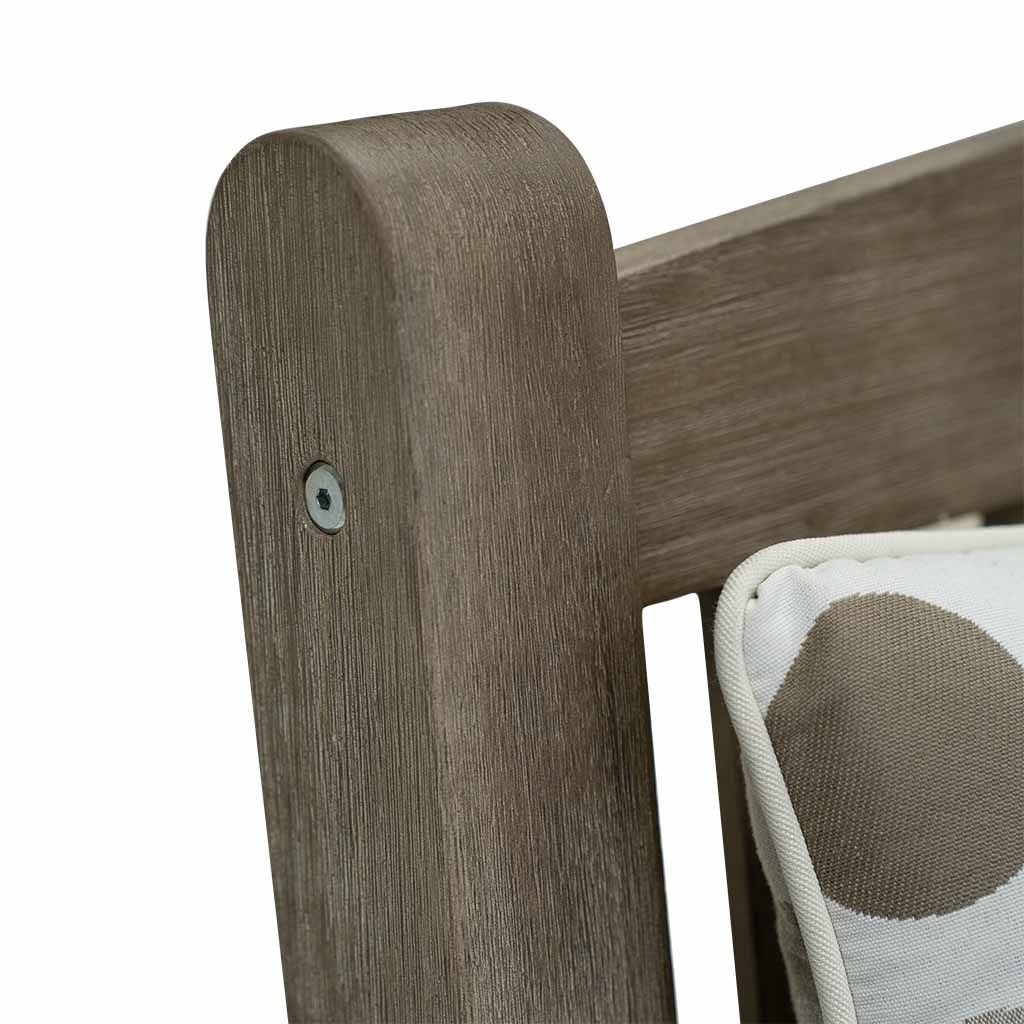Brandon Outdoor Timber Bench 150 cm - Image 6