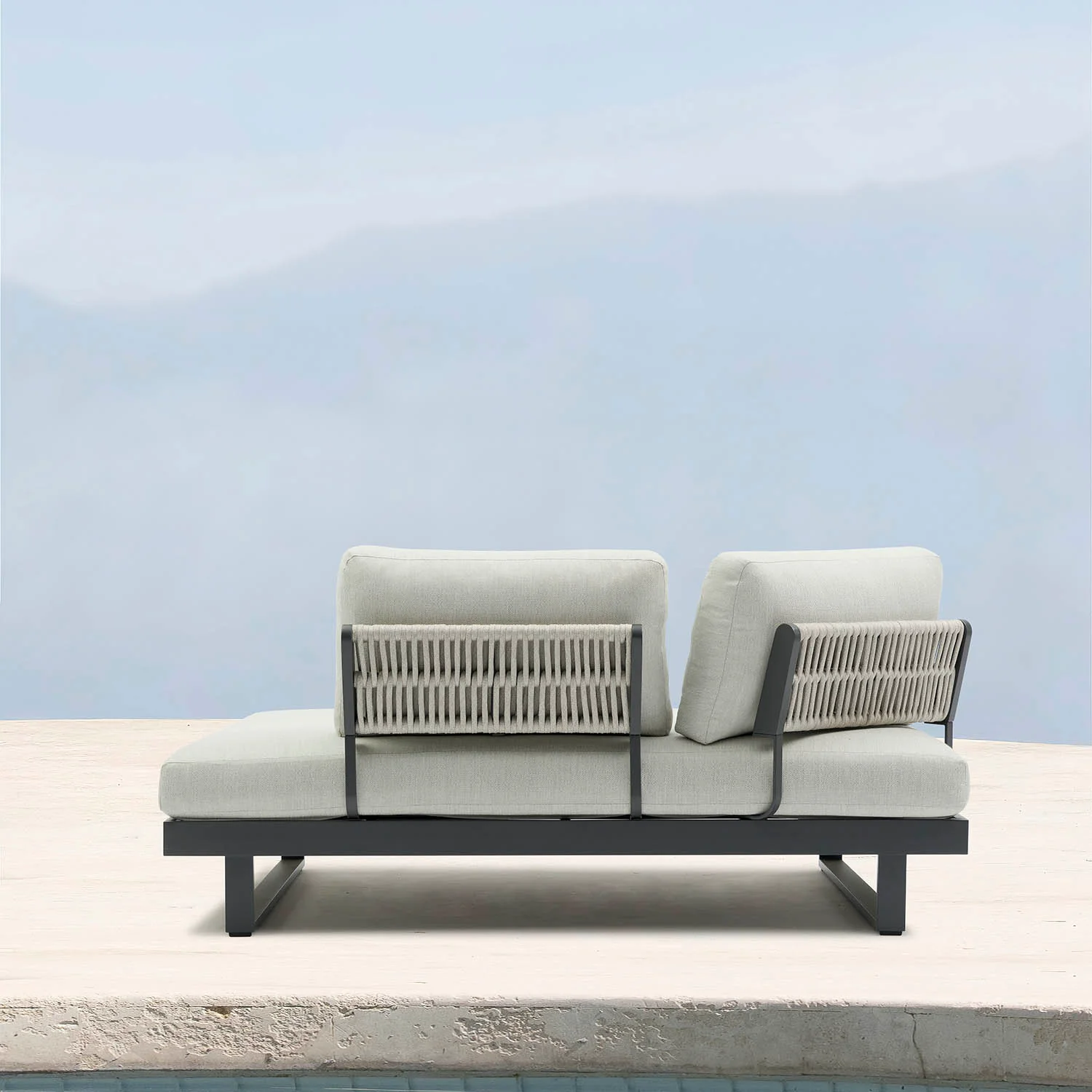 Breeze Rope Outdoor Corner Lounge - Image 6