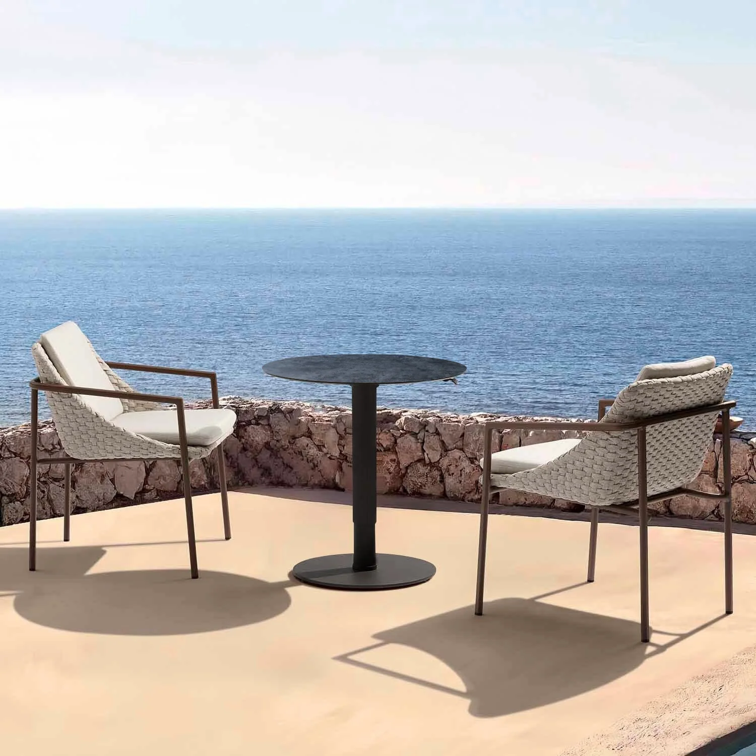 [Clearance] Adeline Aluminium Outdoor Round Pop up Table at Bundall (BDL) QLD Store Only - Image 3