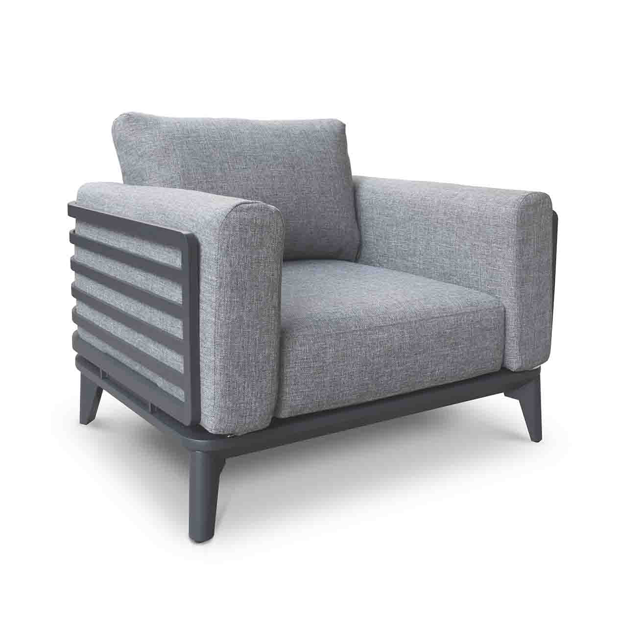 [Clearance] Alora Outdoor Aluminium Armchair at Fortitude Valley (FTV) QLD Store Only - Image 3