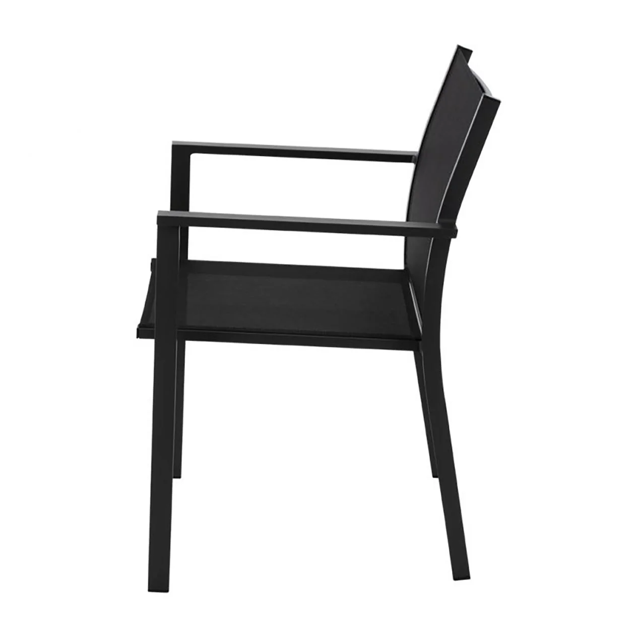 April Outdoor Aluminium Dining Armchair - Image 3