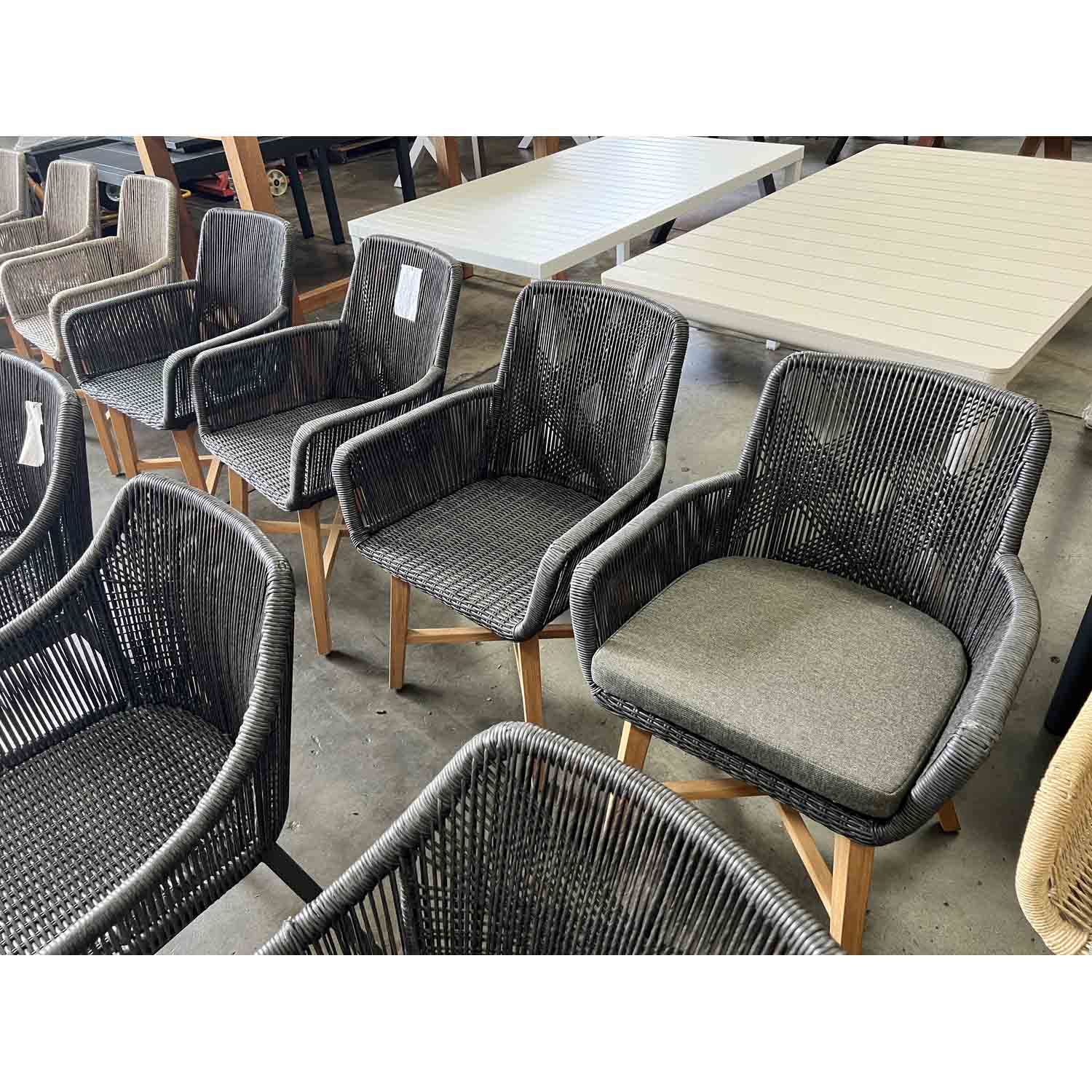 [Clearance] Armenia Outdoor Wicker Dining Chair at Brisbane (BNE) QLD Warehouse Only - Image 2