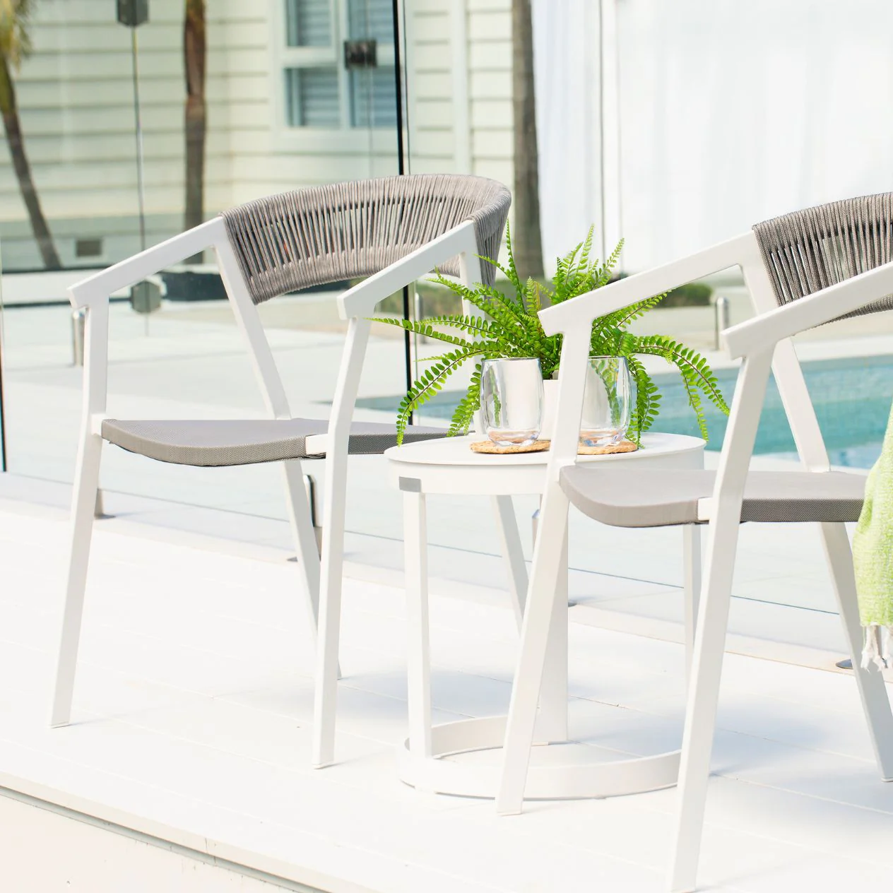 [Clearance] Auto Rope Outdoor Rope Dining Chair at Pymble (PYM) NSW Store Only - Image 3