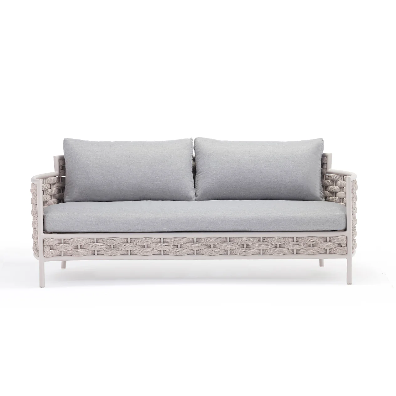 Boston 2 Seater Outdoor Rope Lounge - Image 3