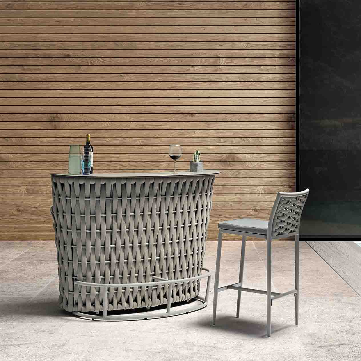 [Clearance] Boston Outdoor Rope Bar Stool at Pymble (PYM) NSW Store Only and Alexandria (ALX) - Image 3