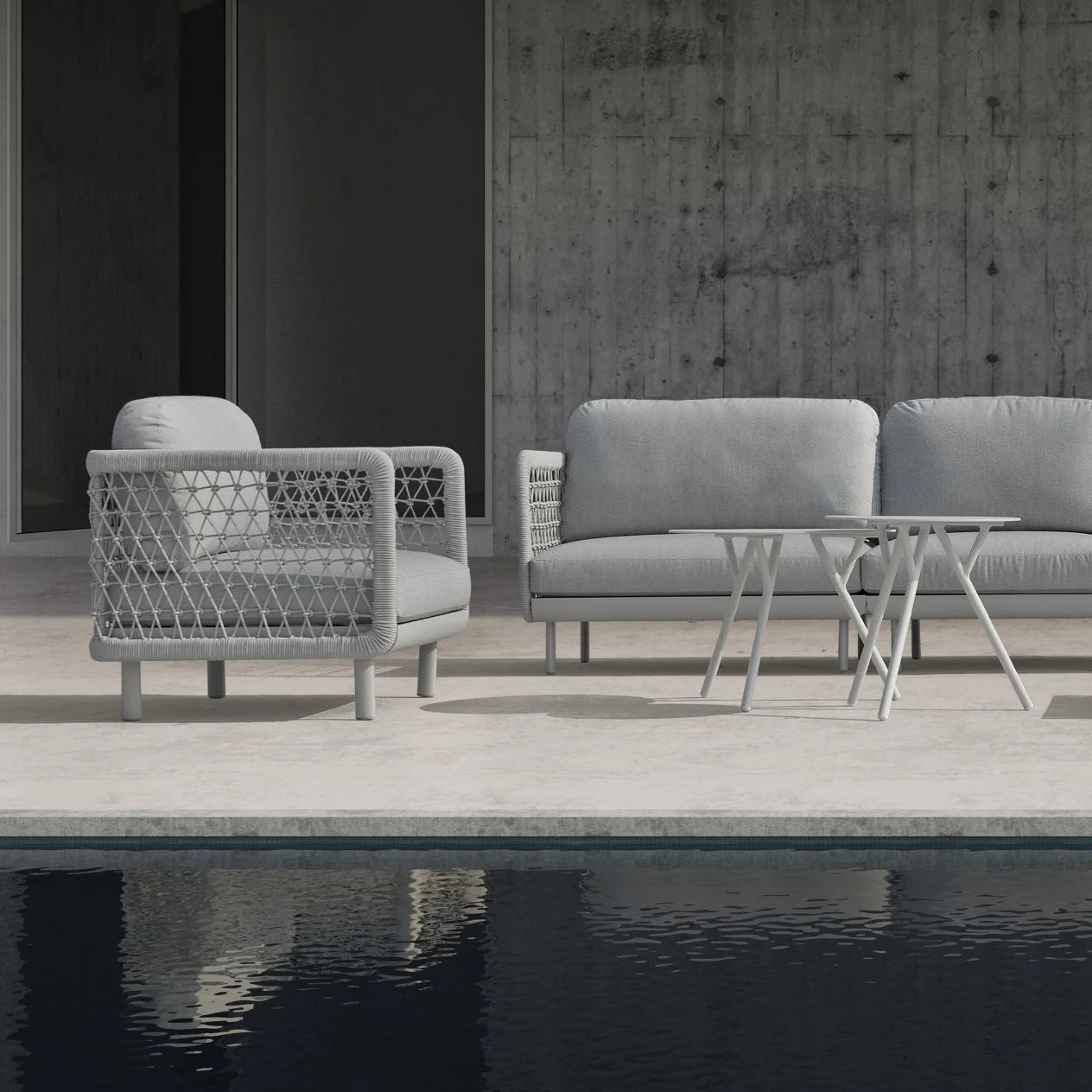 [Clearance] Colwood Outdoor Rope Armchair at Fortitude Valley (FTV) QLD Store Only - Image 2