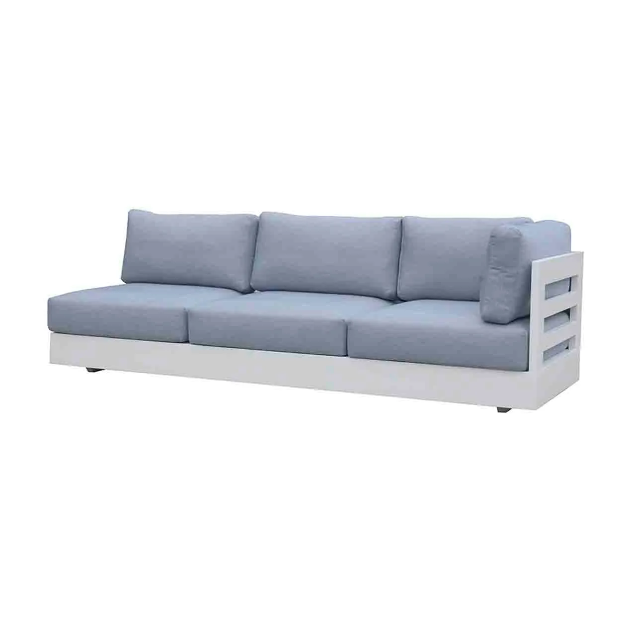 [Clearance] Como 3 Seater Outdoor Aluminium Lounge With Left Arm at Brisbane (BNE) QLD Warehouse Only