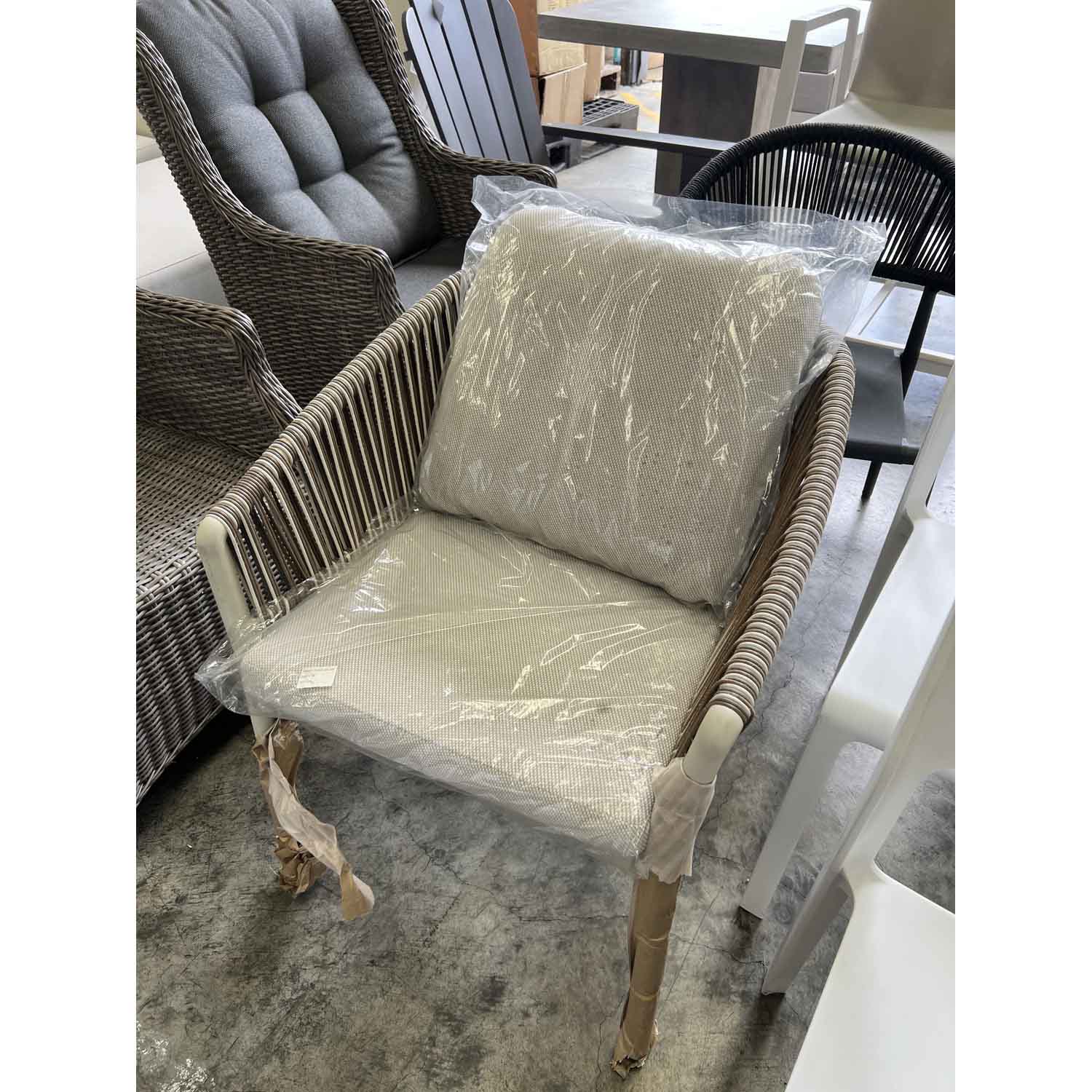 [Clearance] Doncaster Outdoor Wicker Dining Chair at Brisbane (BNE) QLD Warehouse Only - Image 2