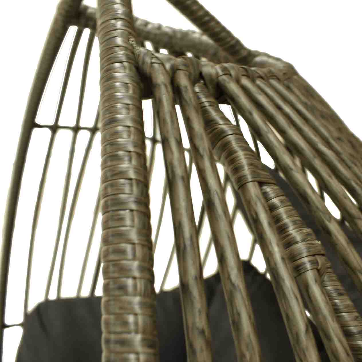 [Clearance] Last One Doney Outdoor Wicker Single Hanging Egg Chair at Condell Park (CON) NSW Only - Image 4