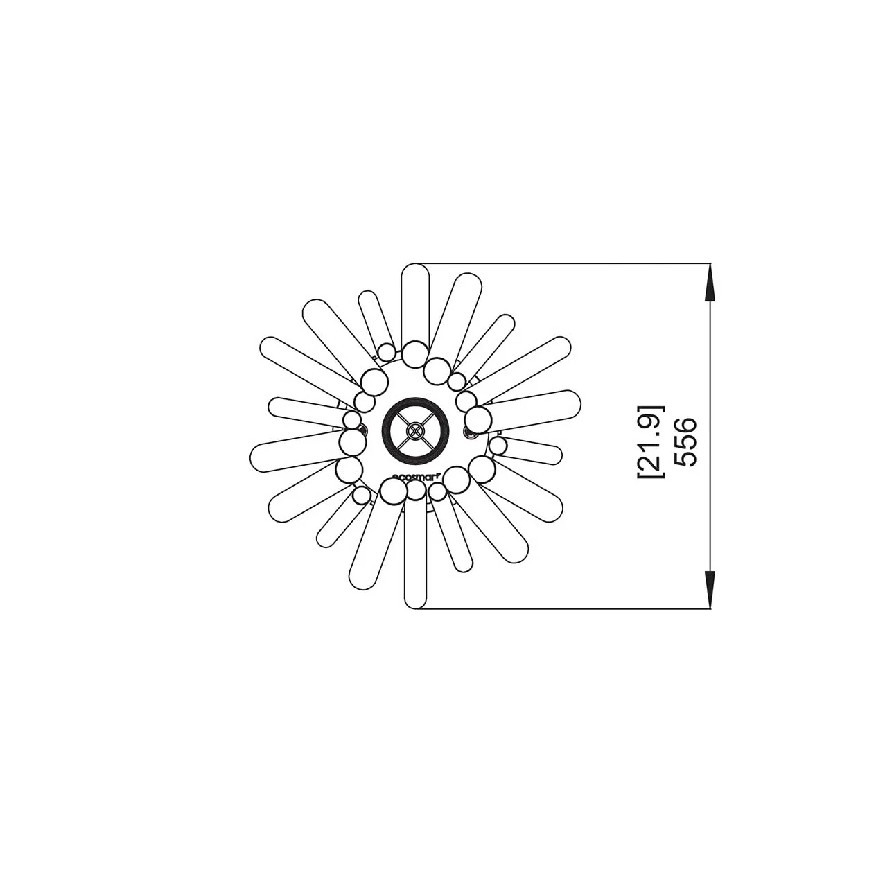 Ecosmart Stix Outdoor Firepit - Image 12