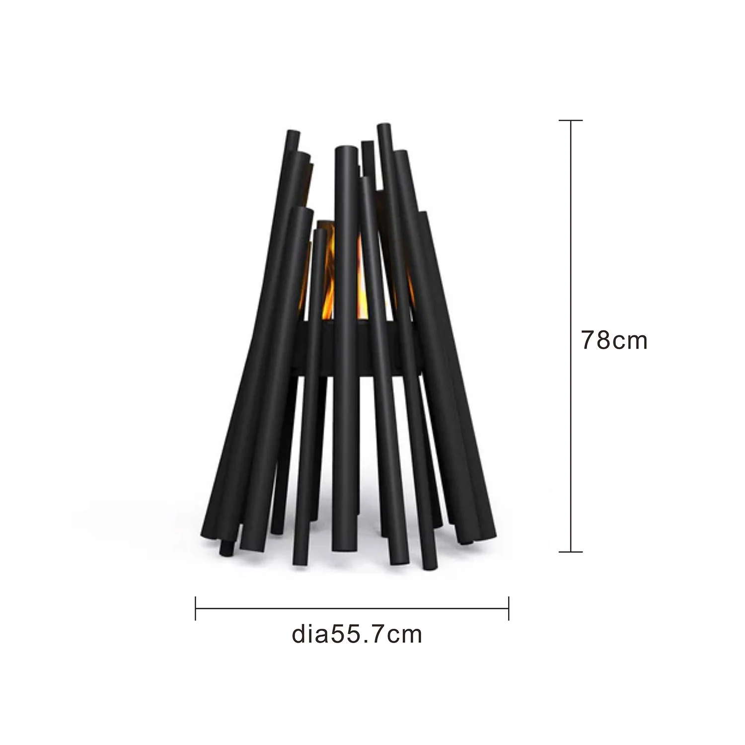 Ecosmart Stix Outdoor Firepit - Image 13