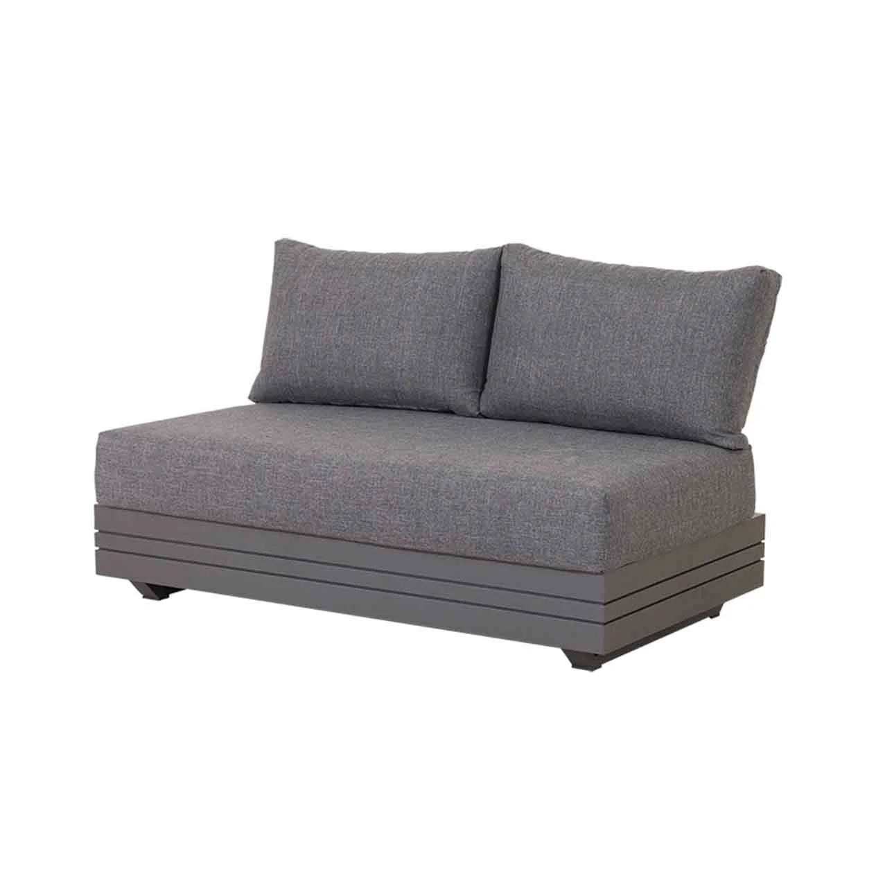 [Clearance] Hannover 2 Seater Outdoor Aluminium Lounge at Brisbane (BNE) QLD Warehouse Only