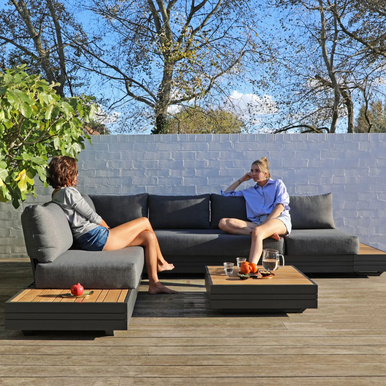 [Clearance] Last One Hannover Teak Side Table at Fortitude Valley (FTV) QLD Store Only - Image 2