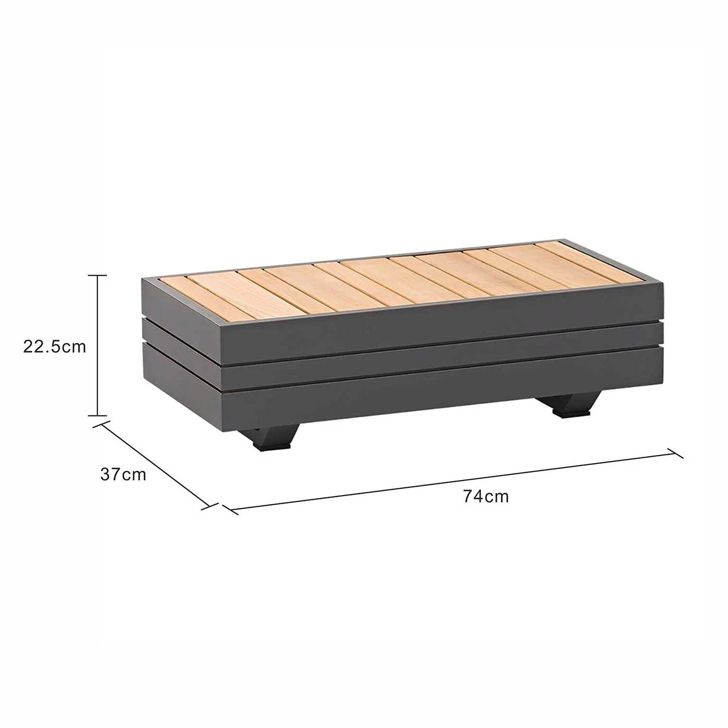 [Clearance] Last One Hannover Teak Side Table at Fortitude Valley (FTV) QLD Store Only - Image 6