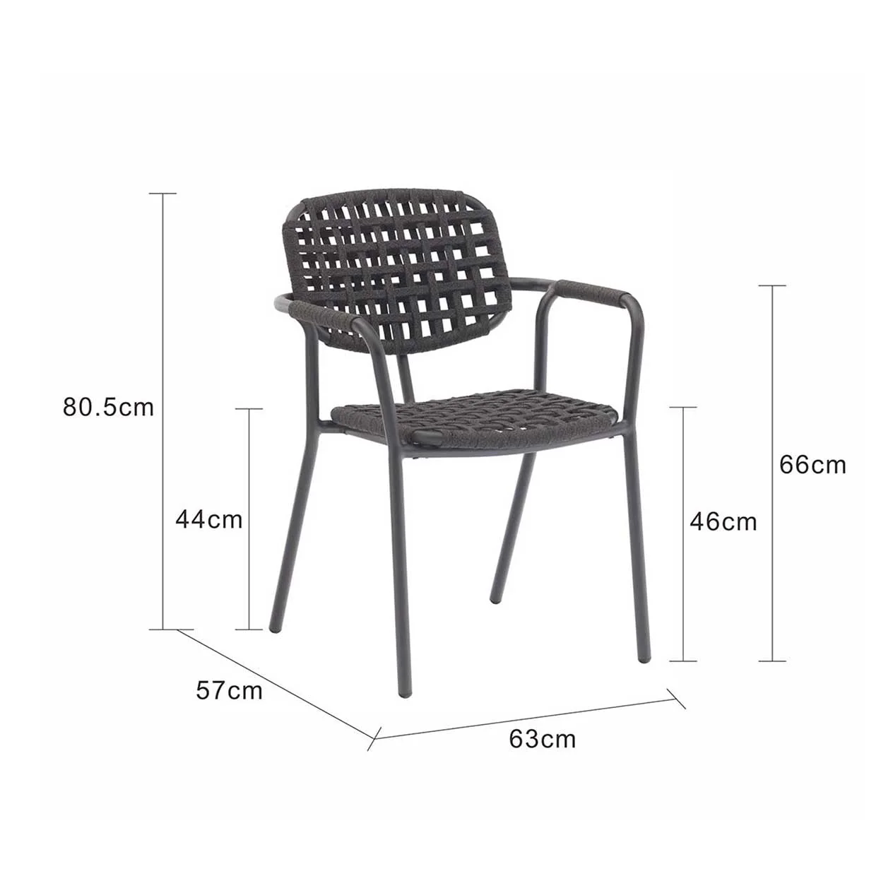 [Clearance] Helena Outdoor Dining Chair at Brisbane (BNE) QLD Warehouse Only - Image 8