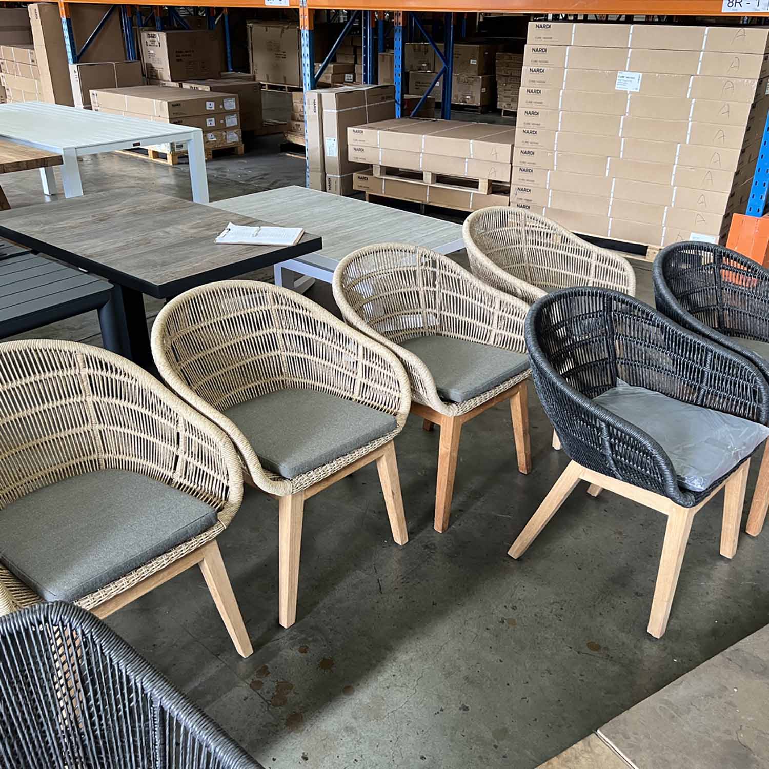 [Clearance] Monsoon Outdoor Wicker Dining Chair at Brisbane (BNE) QLD Warehouse Only - Image 3