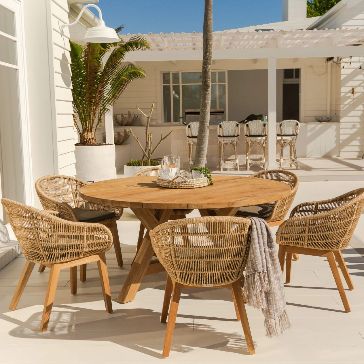 [Clearance] Monsoon Outdoor Wicker Dining Chair at Brisbane (BNE) QLD Warehouse Only - Image 5