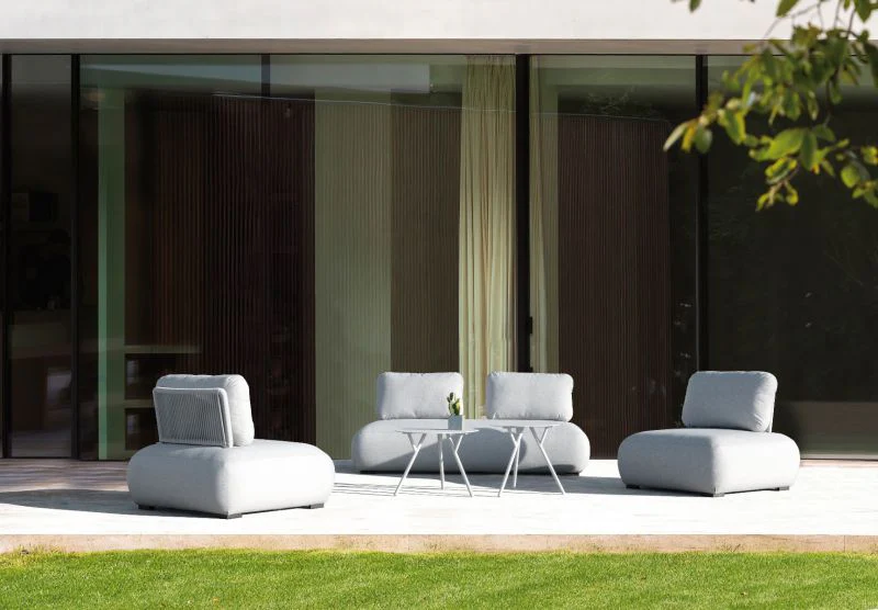 [Clearance] Iowa Outdoor Upholstered Armless Chair at Alexandria (ALX) NSW Store Only - Image 10