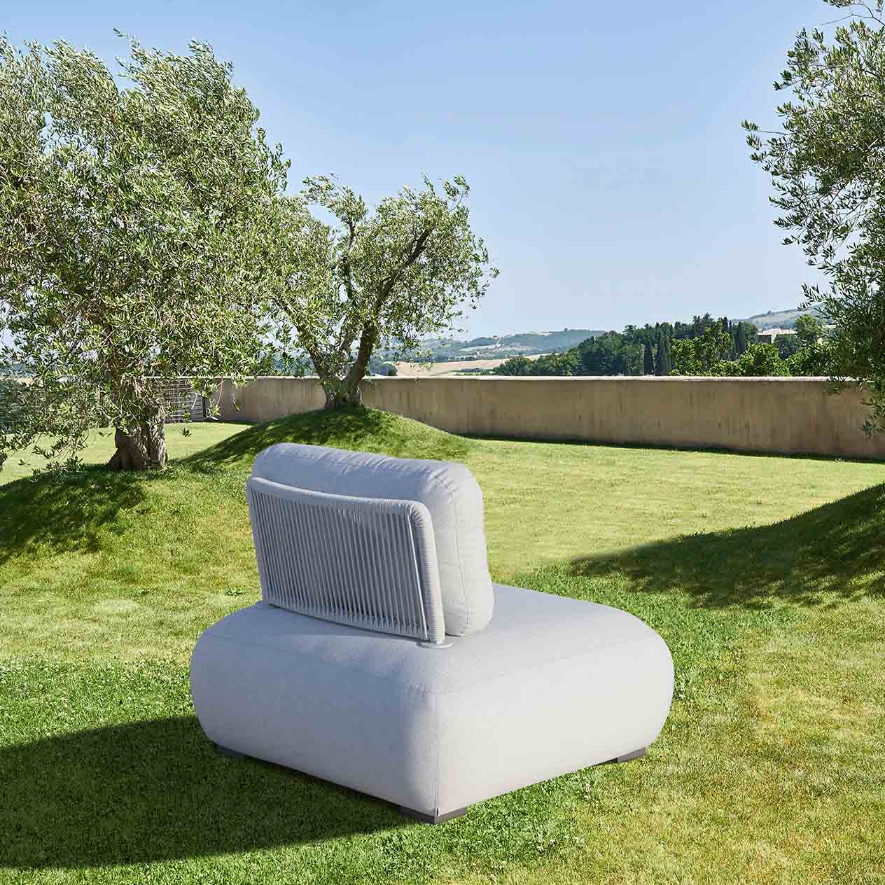 [Clearance] Iowa Outdoor Upholstered Armless Chair at Alexandria (ALX) NSW Store Only - Image 11