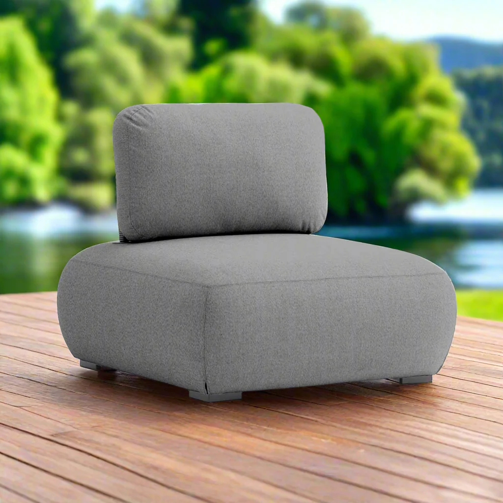 [Clearance] Iowa Outdoor Upholstered Armless Chair at Alexandria (ALX) NSW Store Only - Image 12
