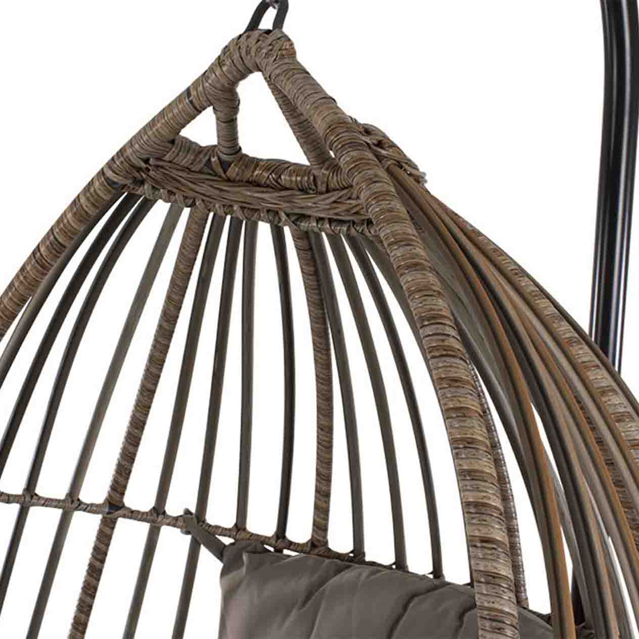 [Clearance] Koala Outdoor Wicker Hanging Egg Chair at Fortitude Valley (FTV) QLD Store Only - Image 3
