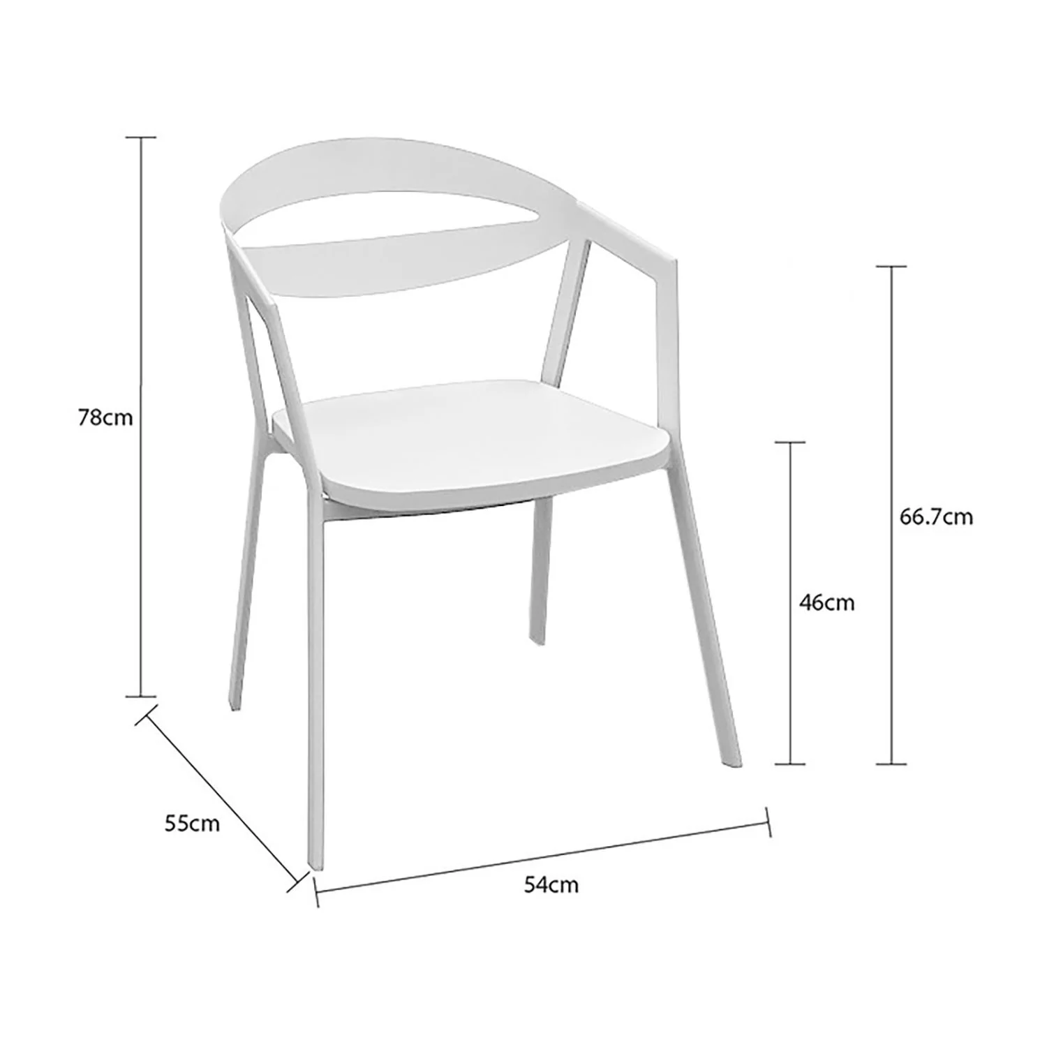 [Clearance] La Vida Outdoor Aluminium Dining Chair at Alexandria (ALX) NSW Store Only - Image 6