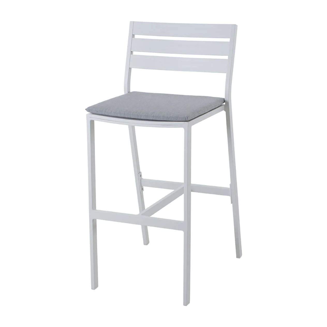 [Clearance] Last One Aosta Outdoor Aluminium Bar Stool at Moorabbin (MOR) VIC Store Only