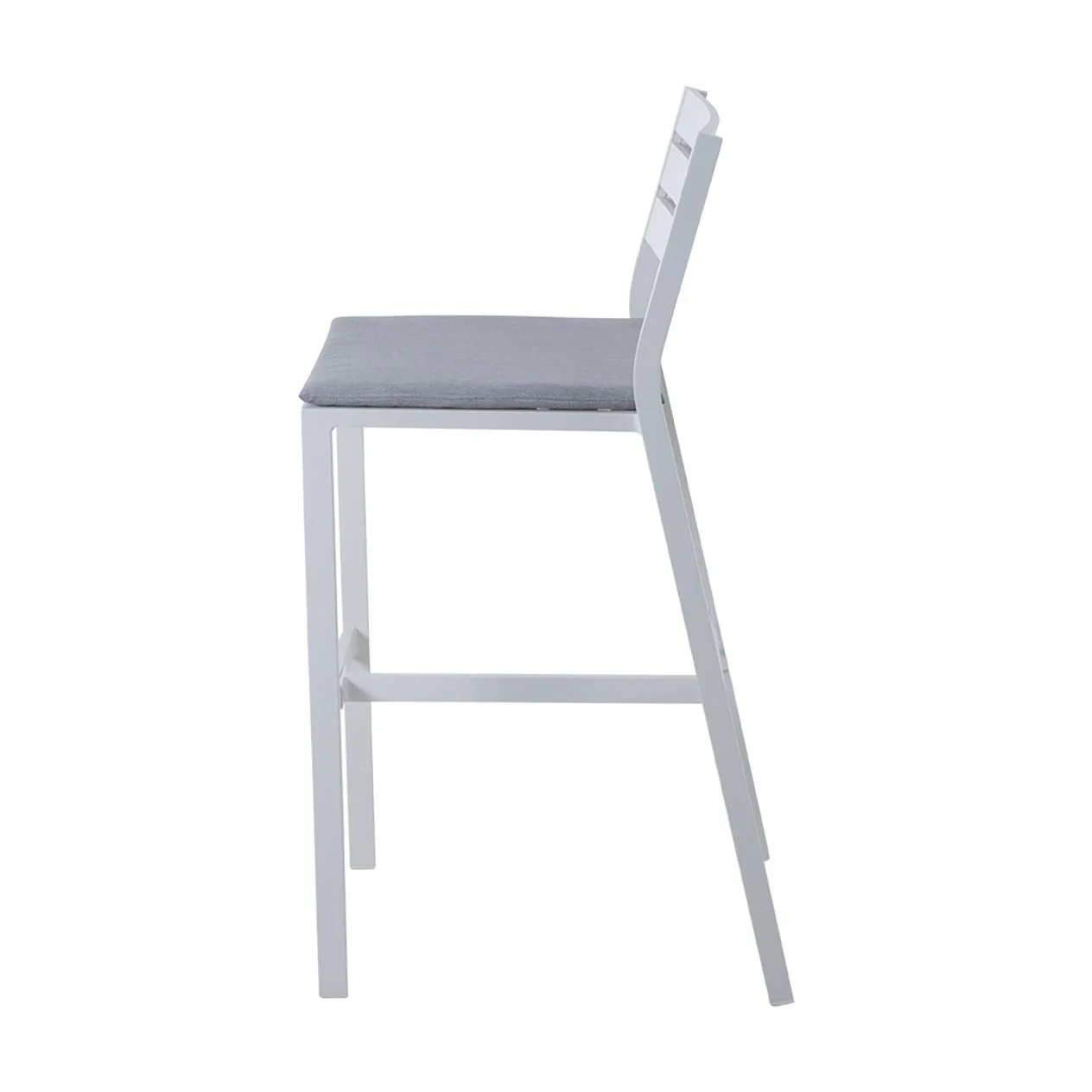 [Clearance] Last One Aosta Outdoor Aluminium Bar Stool at Moorabbin (MOR) VIC Store Only - Image 2