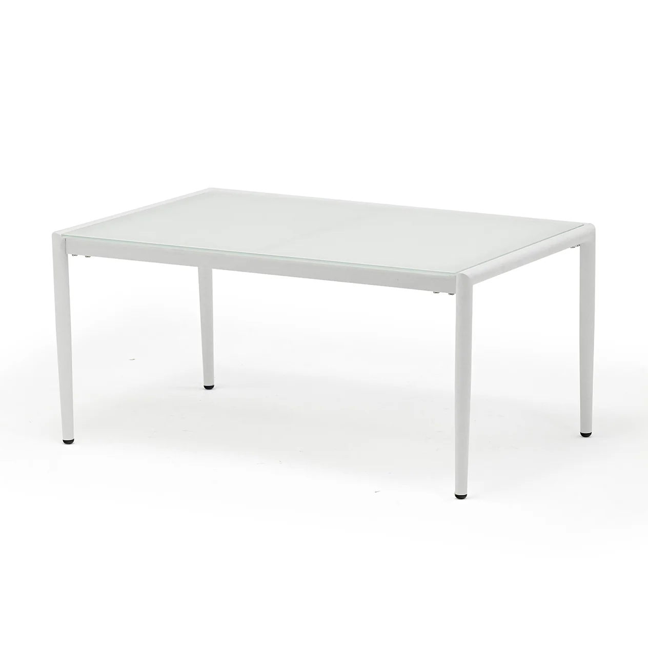 [Clearance] Last One Largo Outdoor Aluminium Coffee Table with Ceramic Glass Top 90 cm at Fortitude Valley (FTV) QLD Store Only - Image 3