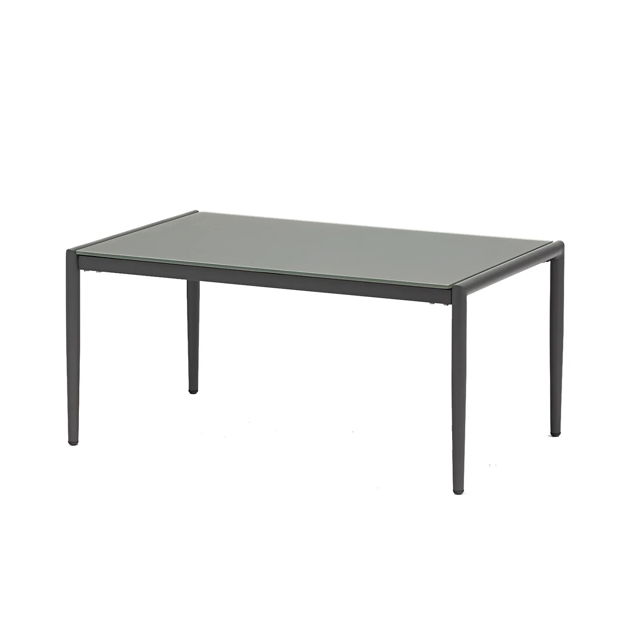 [Clearance] Last One Largo Outdoor Aluminium Coffee Table with Ceramic Glass Top 90 cm at Fortitude Valley (FTV) QLD Store Only - Image 4