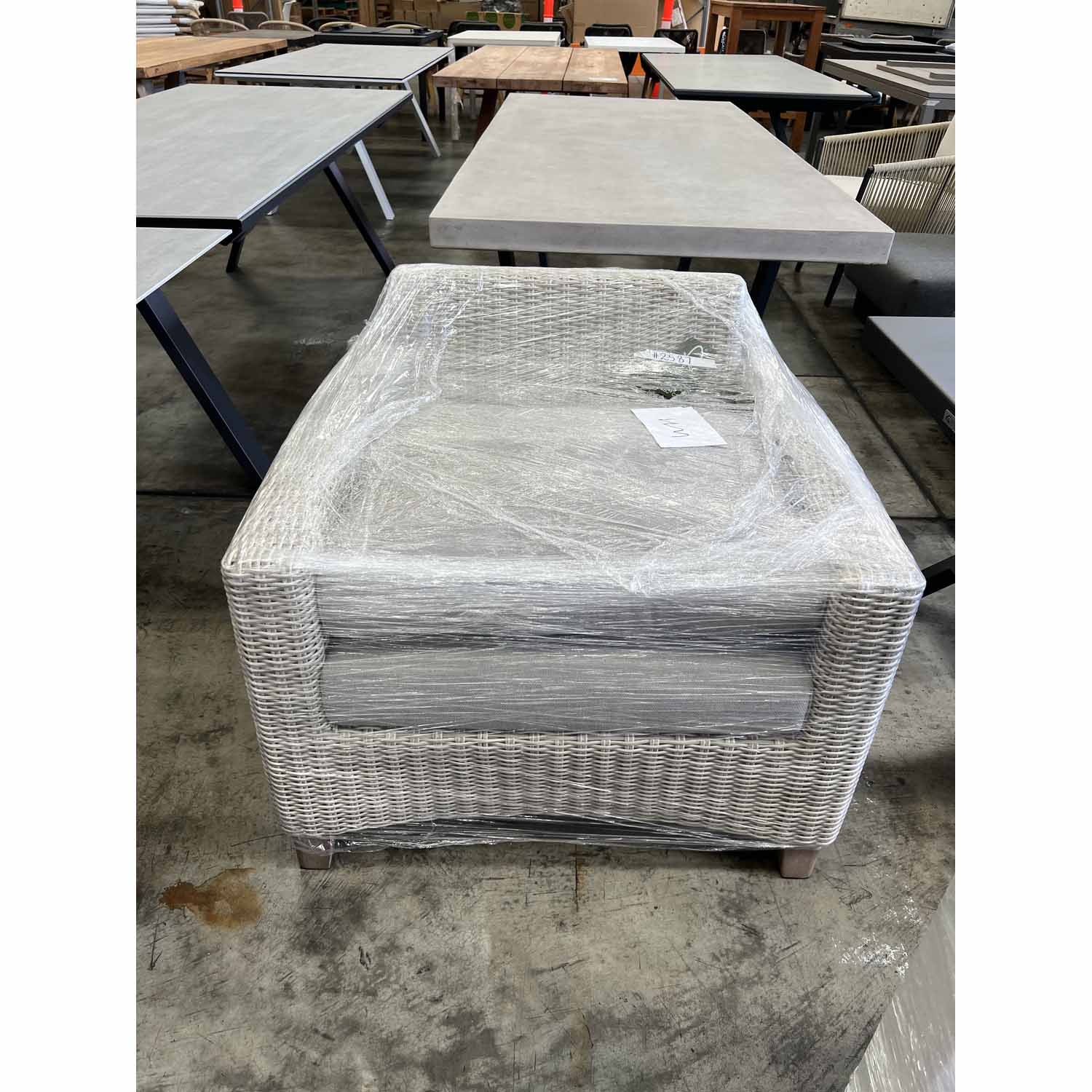 [Clearance] Last One Leeds Outdoor Wicker Armchair at Fortitude Valley (FTV) QLD Store Only - Image 2