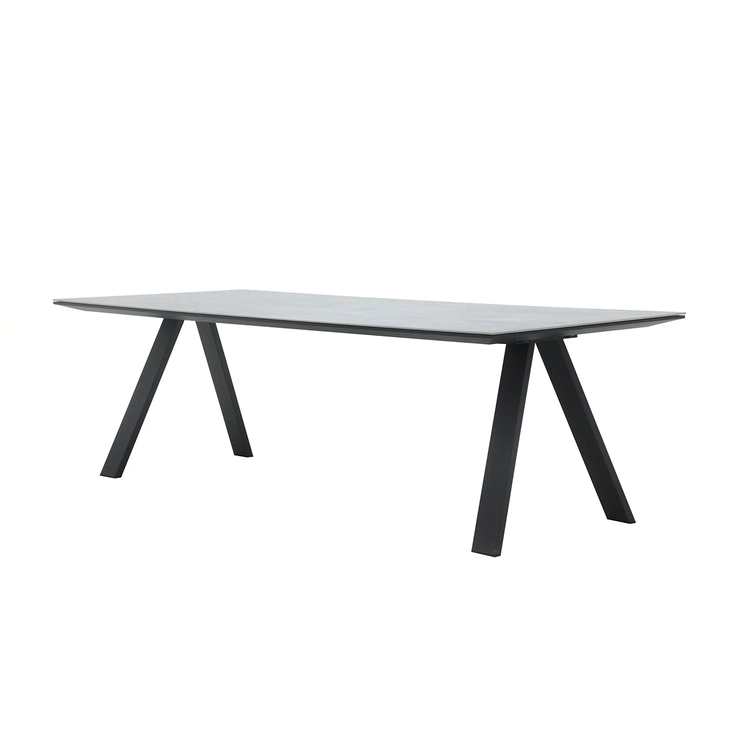 [Clearance] Last One Neverland Outdoor Aluminium Ceramic Glass Table 240cm at Moorabbin (MOR) VIC Store Only