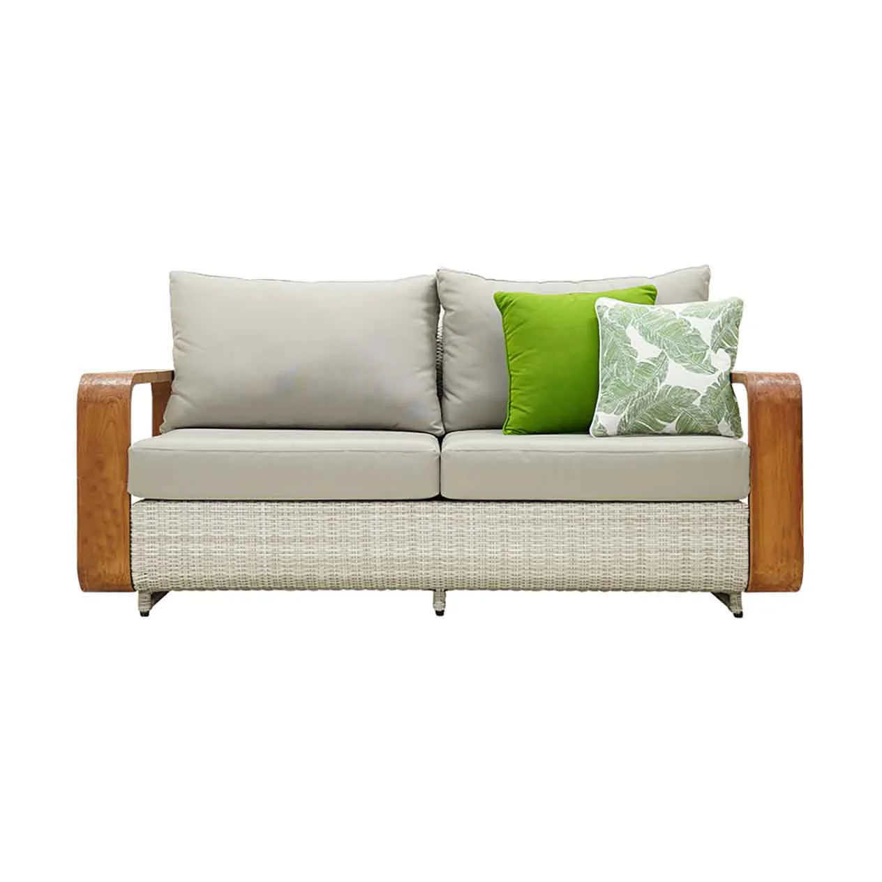 [Clearance] Last One Rossland Outdoor Wicker 2 Seater Sofa at Fortitude Valley (FTV) QLD Store Only - Image 5