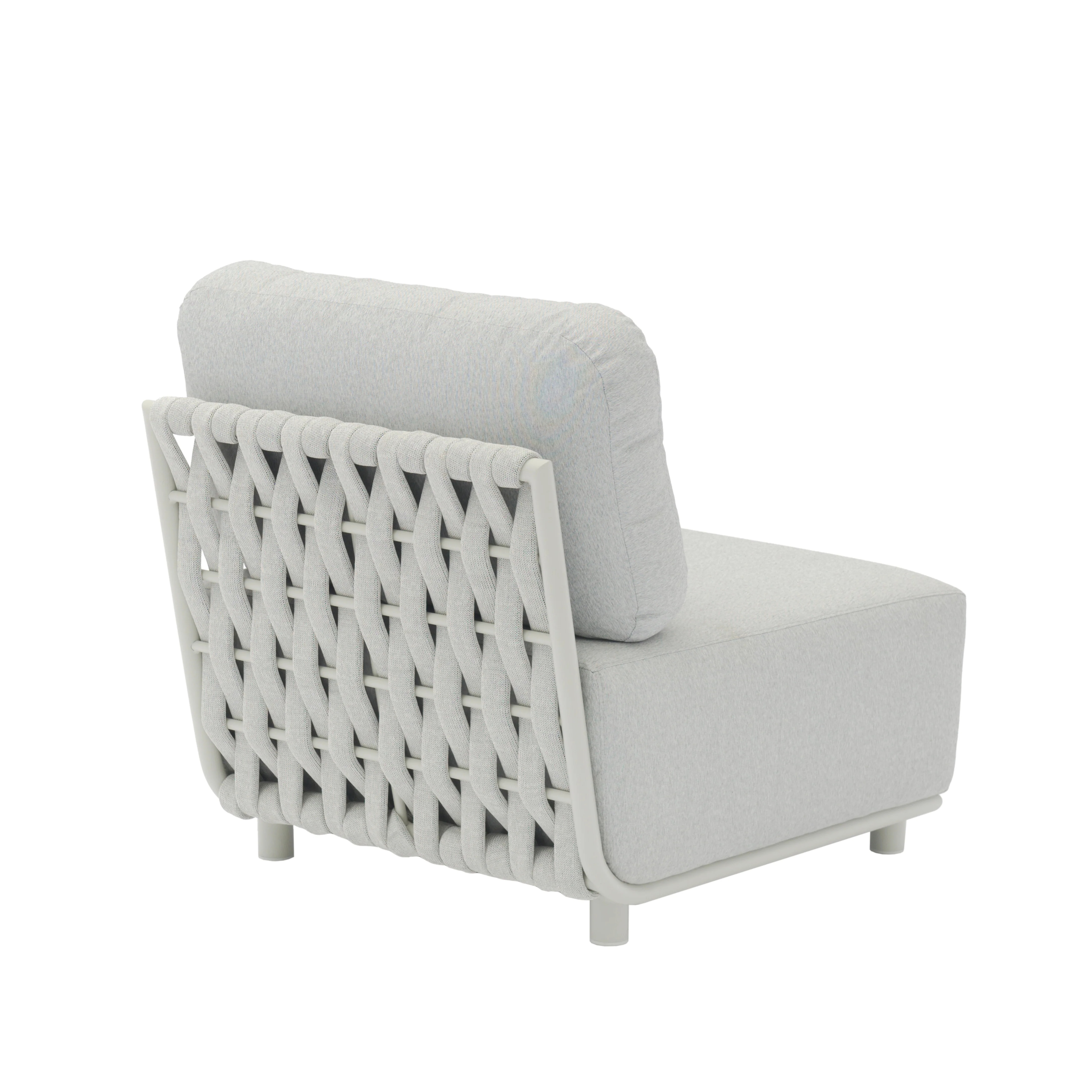 [Clearance] Lawson Outdoor Rope Armless Chair at Pymble (PYM) NSW Store Only - Image 4