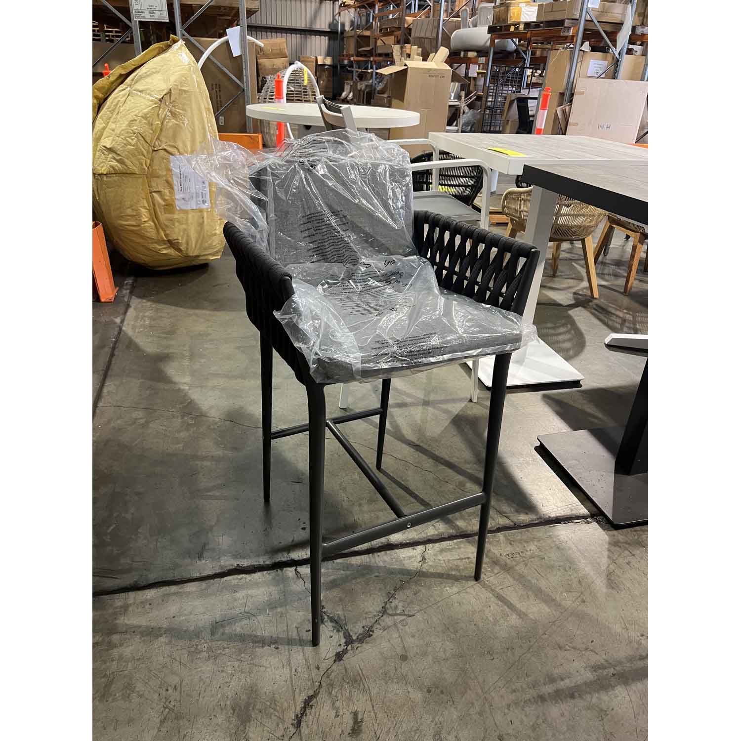 [Clearance] Lawson Outdoor Rope Bar Chair at Brisbane (BNE) QLD Warehouse Only - Image 2