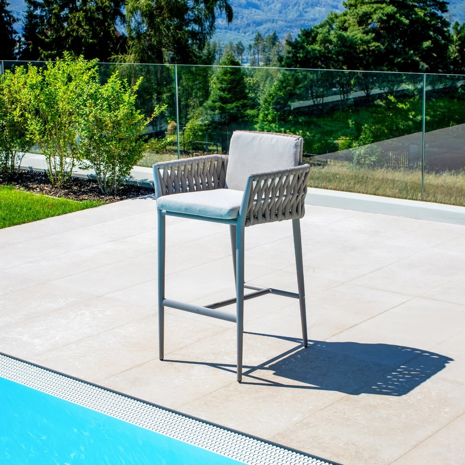 [Clearance] Lawson Outdoor Rope Bar Chair at Brisbane (BNE) QLD Warehouse Only - Image 8