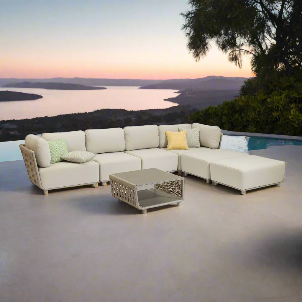 Lawson Outdoor Rope Coffee Table 81 cm - Image 10