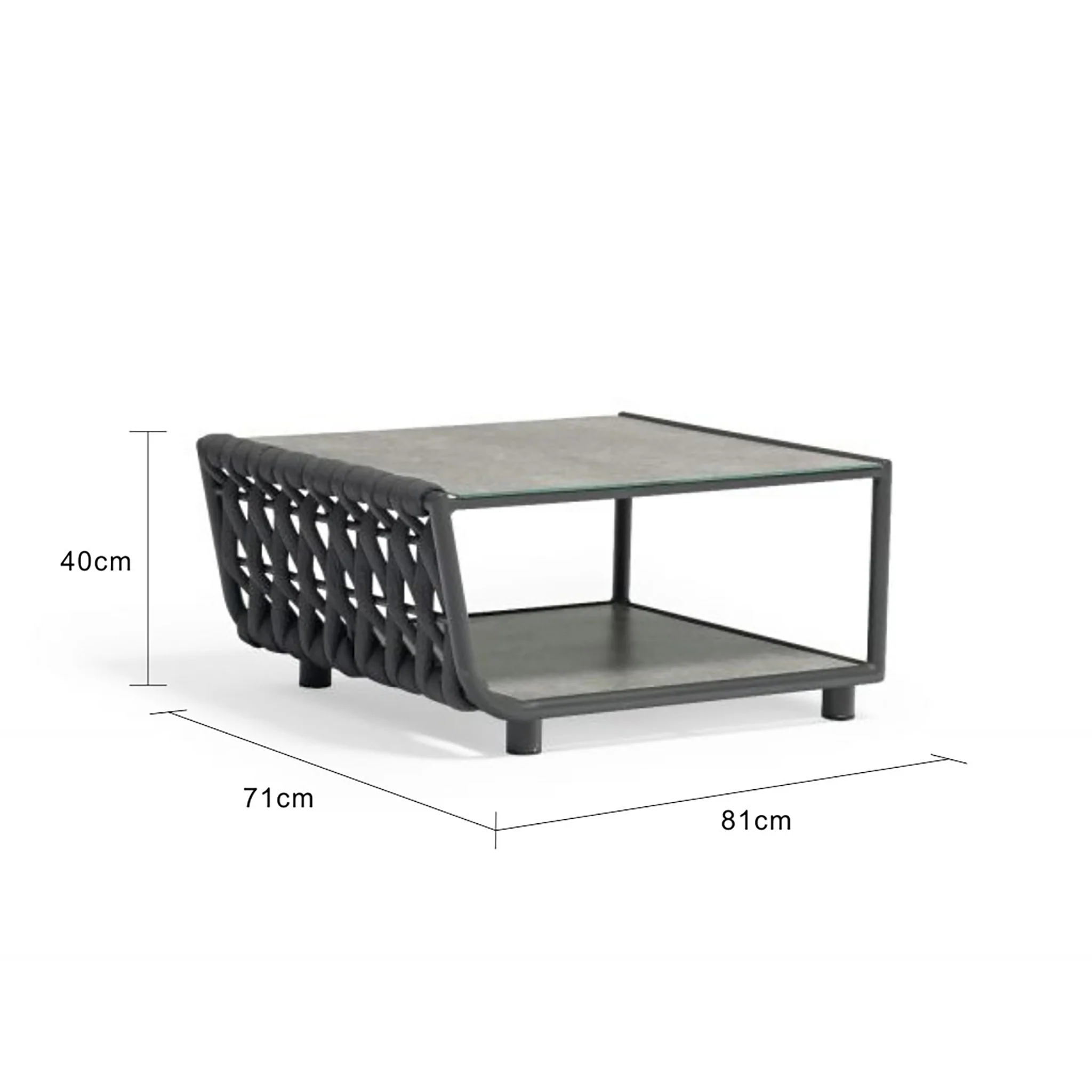 Lawson Outdoor Rope Coffee Table 81 cm - Image 12